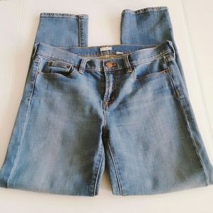 J. Crew Light Wash Straight Leg Stretch Jeans